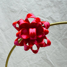 Load image into Gallery viewer, Ellie Bow - Pink and Red Heart