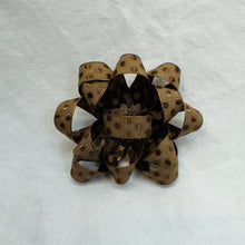 Load image into Gallery viewer, Ellie Bow - Silky Dotted Brown