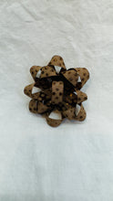 Load image into Gallery viewer, Ellie Bow - Silky Dotted Brown