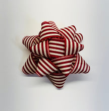 Load image into Gallery viewer, Big Lizzy Bow - Candy Cane Stripe