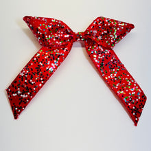 Load image into Gallery viewer, Zoey Bow - Red Christmas Cheer
