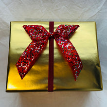 Load image into Gallery viewer, Zoey Bow - Red Christmas Cheer