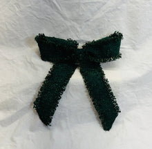 Load image into Gallery viewer, Zoey Bow – Deep Forest Green
