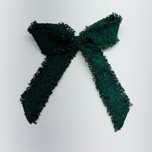 Load image into Gallery viewer, Zoey Bow – Deep Forest Green
