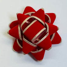 Load image into Gallery viewer, Holly Bow - Retro Red
