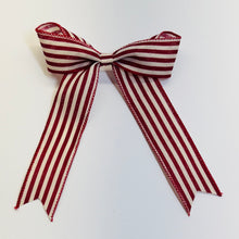 Load image into Gallery viewer, Zoey Bow - Candy Cane Stripe

