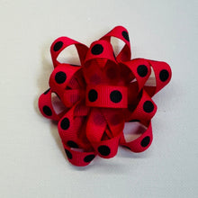 Load image into Gallery viewer, Ellie Bow - Pink Polkadot
