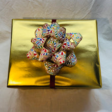 Load image into Gallery viewer, Big Lizzy Bow - Colorful Christmas Candy

