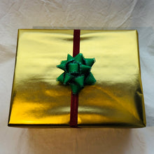 Load image into Gallery viewer, Holly Bow - Green Tinsel
